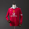 Jersey retro manga larga - Manchester United